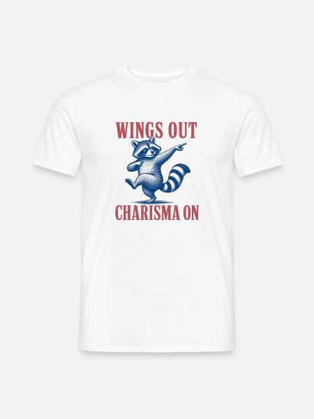 Social Butterfly - Männer T-Shirt - Weiß