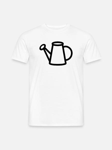 Gießkanne - Männer T-Shirt - Weiß