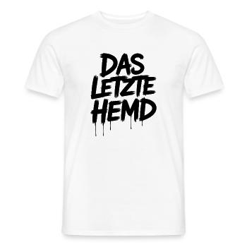 Das Letzte Hemd Steuerzahler Inflation Steuern - Männer T-Shirt - Weiß - Vorne - AI Model Male 178 dark (178cm)