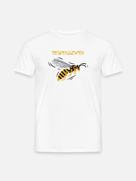 Wespenzüchter Logo - Männer T-Shirt - Weiß