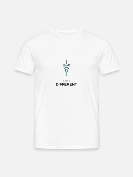 Spirale der Einzigartigkeit - Männer T-Shirt - Weiß