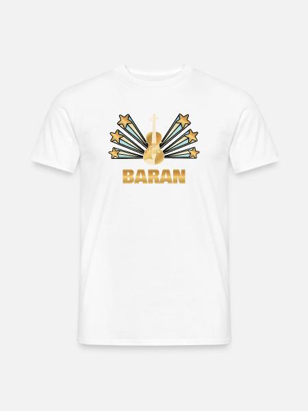 Band Baran - Männer T-Shirt - Weiß