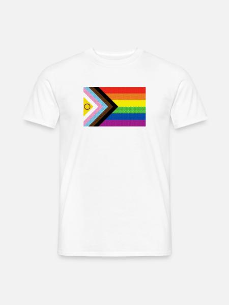 LGBTQIA+ - Männer T-Shirt - Weiß