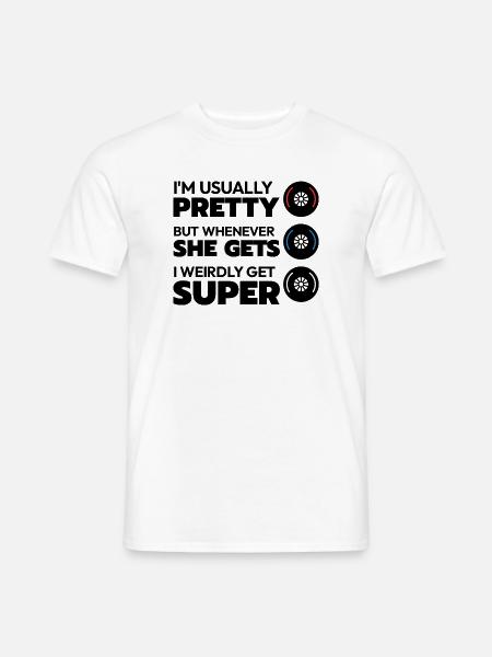 Weich, Feucht, Hart - Männer T-Shirt - Weiß
