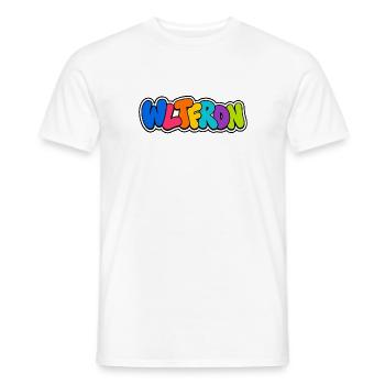 Weltfrieden  - Männer T-Shirt - Weiß - Vorne - AI Model Male 178 dark (178cm)
