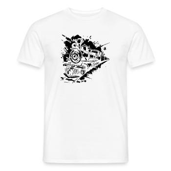 Lok - Männer T-Shirt - Weiß - Vorne - AI Model Male 178 dark (178cm)