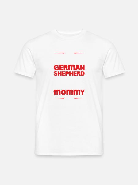 GERMAN_SHEPHERD - Männer T-Shirt - Weiß