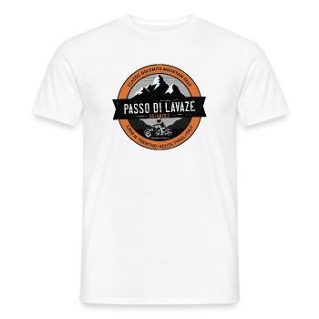 Passo di Lavazè, Dolomiten, Trentino, Südtirol - Männer T-Shirt - Weiß - Vorne - AI Model Male 178 dark (178cm)