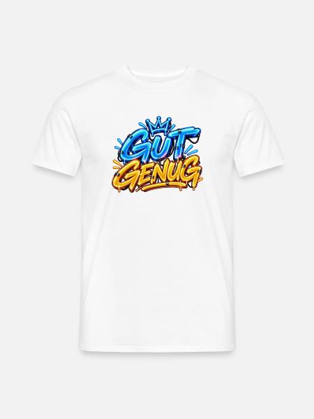 Gut Genug  - Männer T-Shirt - Weiß