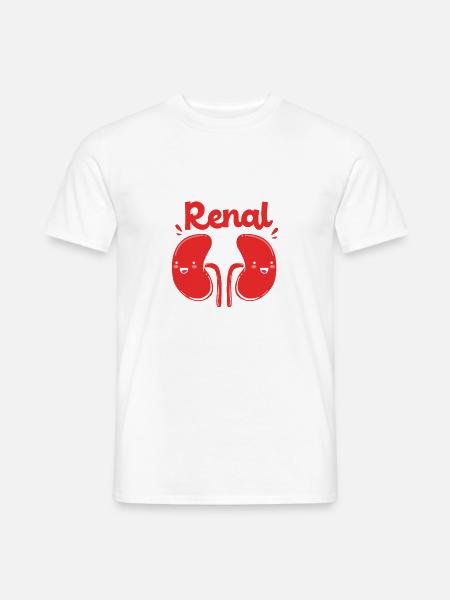 Dialyse-Techniker - Männer T-Shirt - Weiß
