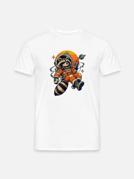 Orbit Bandit  - Männer T-Shirt - Weiß