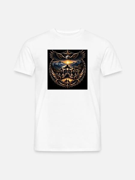 Freedom - Männer T-Shirt - Weiß