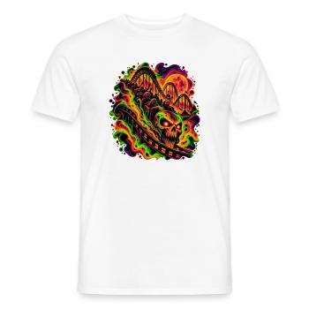 Ride of No Return - Männer T-Shirt - Weiß - Vorne - AI Model Male 178 dark (178cm)