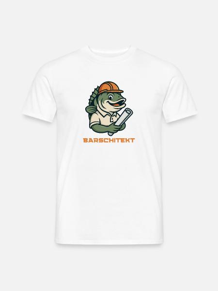 BARSCHITEKT  - Männer T-Shirt - Weiß