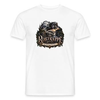 Die Roßtrappe – Harzer Sage - Männer T-Shirt - Weiß - Vorne - AI Model Male 178 dark (178cm)