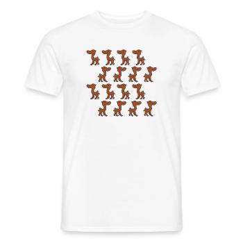 Süßes Chibi-Kamel - Männer T-Shirt - Weiß - Vorne - AI Model Male 178 dark (178cm)
