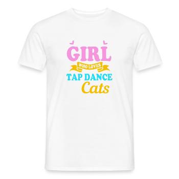 Tanzlehrer - Männer T-Shirt - Weiß - Vorne - AI Model Male 178 dark (178cm)