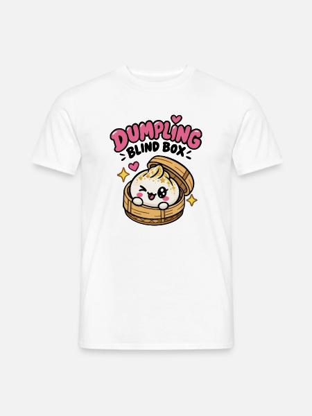 Untitled_Artwork_6Mystery Weiche Teigtaschen - Männer T-Shirt - Weiß