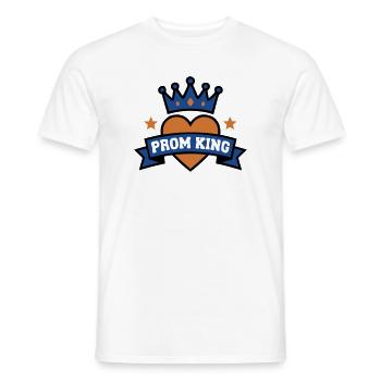 Lehrer Buch Pfeife Logo - Männer T-Shirt - Weiß - Vorne - AI Model Male 178 dark (178cm)