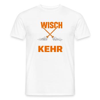 I Wisch I Don't Kehr Haushalt Humor Spruch - Männer T-Shirt - Weiß - Vorne - AI Model Male 178 dark (178cm)
