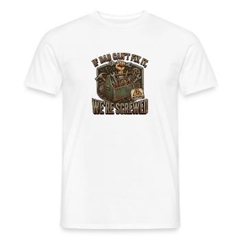 Dad's Fix-It Manifesto-Handwerker - Männer T-Shirt - Weiß - Vorne - AI Model Male 178 dark (178cm)