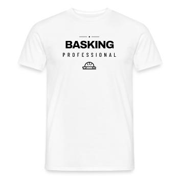 Schildkroete - Basking Professional - Reptilien - Männer T-Shirt - Weiß - Vorne - AI Model Male 178 dark (178cm)