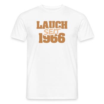 Geschenk für Entwurf - Männer T-Shirt - Weiß - Vorne - AI Model Male 178 dark (178cm)