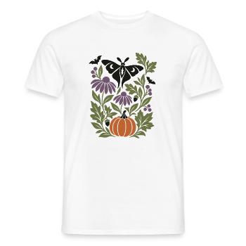 Gotische Motte - Männer T-Shirt - Weiß - Vorne - AI Model Male 178 dark (178cm)