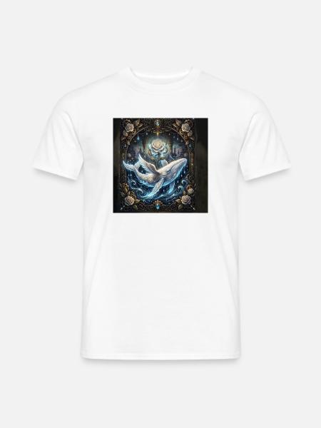 Himmlische Liebe - Männer T-Shirt - Weiß