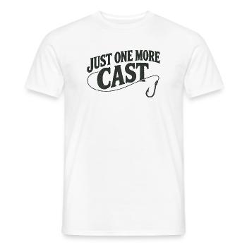 Nur noch ein Cast - Männer T-Shirt - Weiß - Vorne - AI Model Male 178 dark (178cm)