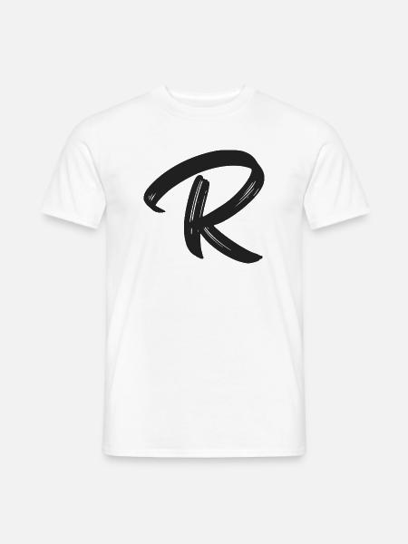 R - Männer T-Shirt - Weiß