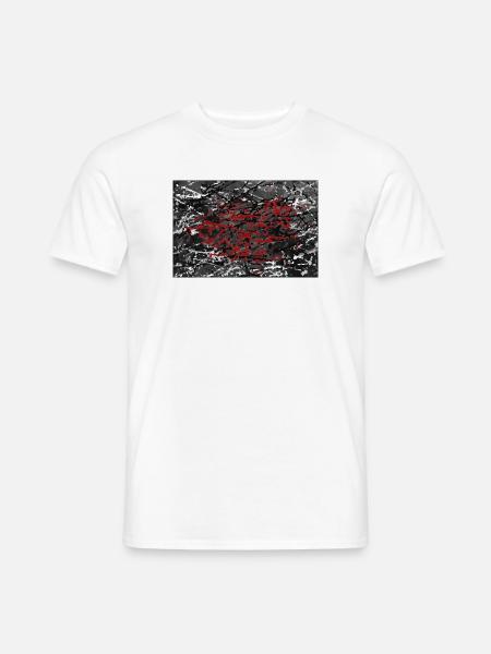 kinetisches_geflechtet - Männer T-Shirt - Weiß