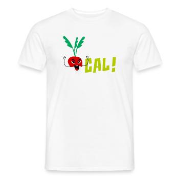 Rettich - Männer T-Shirt - Weiß - Vorne - AI Model Male 178 dark (178cm)