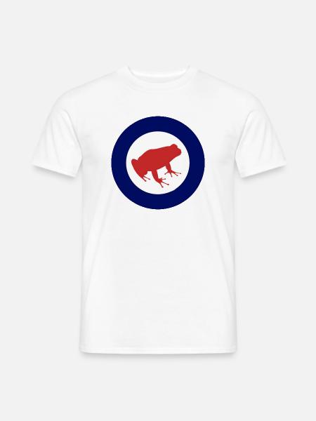 RedFrog - Männer T-Shirt - Weiß