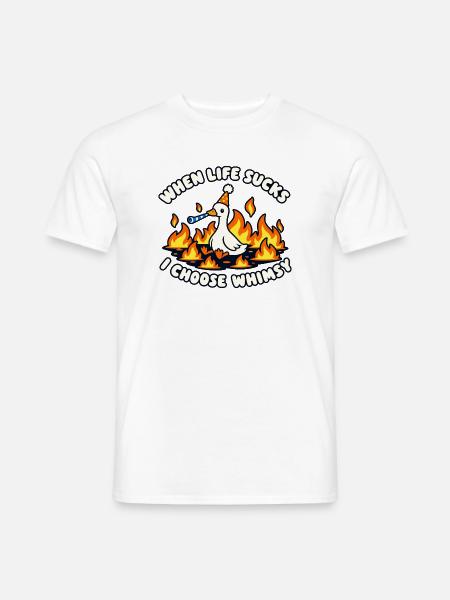Zauber statt Frust - Männer T-Shirt - Weiß