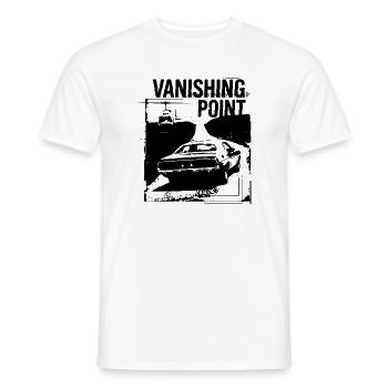 Verschwindungspunkt - Männer T-Shirt - Weiß - Vorne - AI Model Male 178 dark (178cm)
