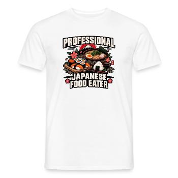 Japanisches Essen Sushi-Liebhaber Lustiger Kawaii-Feinschmecker - Männer T-Shirt - Weiß - Vorne - AI Model Male 178 dark (178cm)