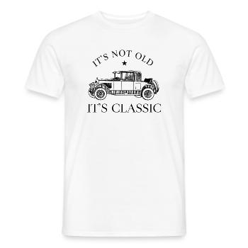 Die Ersten Limousinen Oldtimer Sammlung Nr. 4 - Männer T-Shirt - Weiß - Vorne - AI Model Male 178 dark (178cm)
