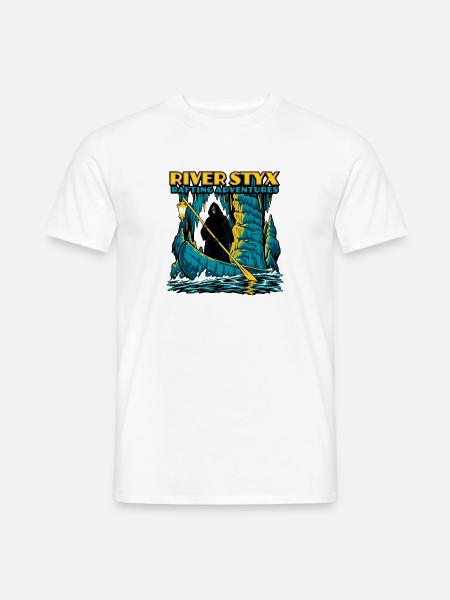 River Styx Rafting - Männer T-Shirt - Weiß