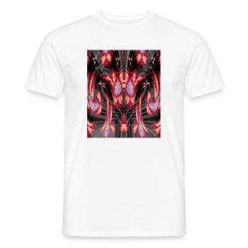 Tor zur creativen Feuerwelt - Männer T-Shirt - Weiß - Vorne - AI Model Male 178 dark (178cm)