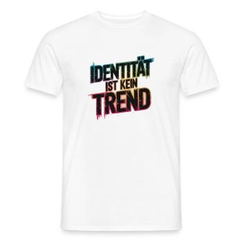 Denkmal Ist Kein Trend Denkmalschutz Kulturerbe - Männer T-Shirt - Weiß - Vorne - AI Model Male 178 dark (178cm)