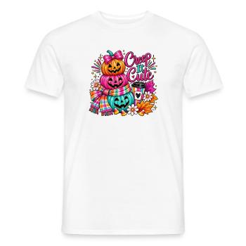 Creep It Cute Halloween - Männer T-Shirt - Weiß - Vorne - AI Model Male 178 dark (178cm)