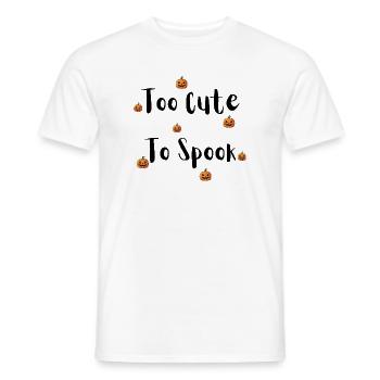 Spooky Pumpkin Scatter - Männer T-Shirt - Weiß - Vorne - AI Model Male 178 dark (178cm)