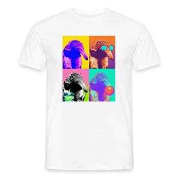 Ameisenbären Ameisenbär - Männer T-Shirt - Weiß - Vorne - AI Model Male 178 dark (178cm)