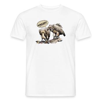 Mahlzeit Geierduo - Männer T-Shirt - Weiß - Vorne - AI Model Male 178 dark (178cm)