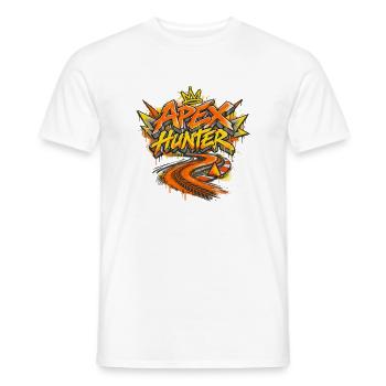 Apex Hunter Graffiti Roadride - Männer T-Shirt - Weiß - Vorne - AI Model Male 178 dark (178cm)