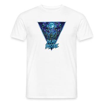 Tot in mondbeschienenen Pilzen - Männer T-Shirt - Weiß - Vorne - AI Model Male 178 dark (178cm)