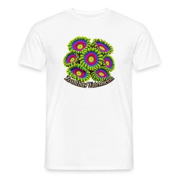 Zoanthus-Wassermelone - Männer T-Shirt - Weiß - Vorne - AI Model Male 178 dark (178cm)