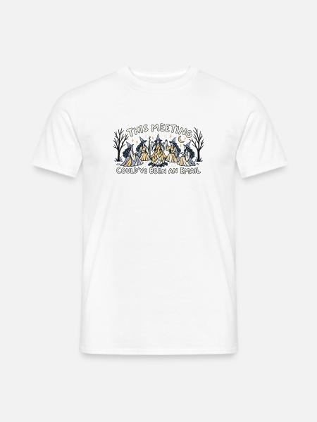 Magisches Meeting - Männer T-Shirt - Weiß