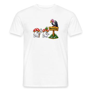 file_00000000b1ec820abd970f17cdd46cbd - Männer T-Shirt - Weiß - Vorne - AI Model Male 178 dark (178cm)